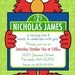 Elmo Birthday Party Invitation