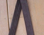 CAMERA STRAP in Solid Chocolate Corduroy