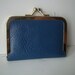 Vintage Mini Travel Sewing Kit Blue
