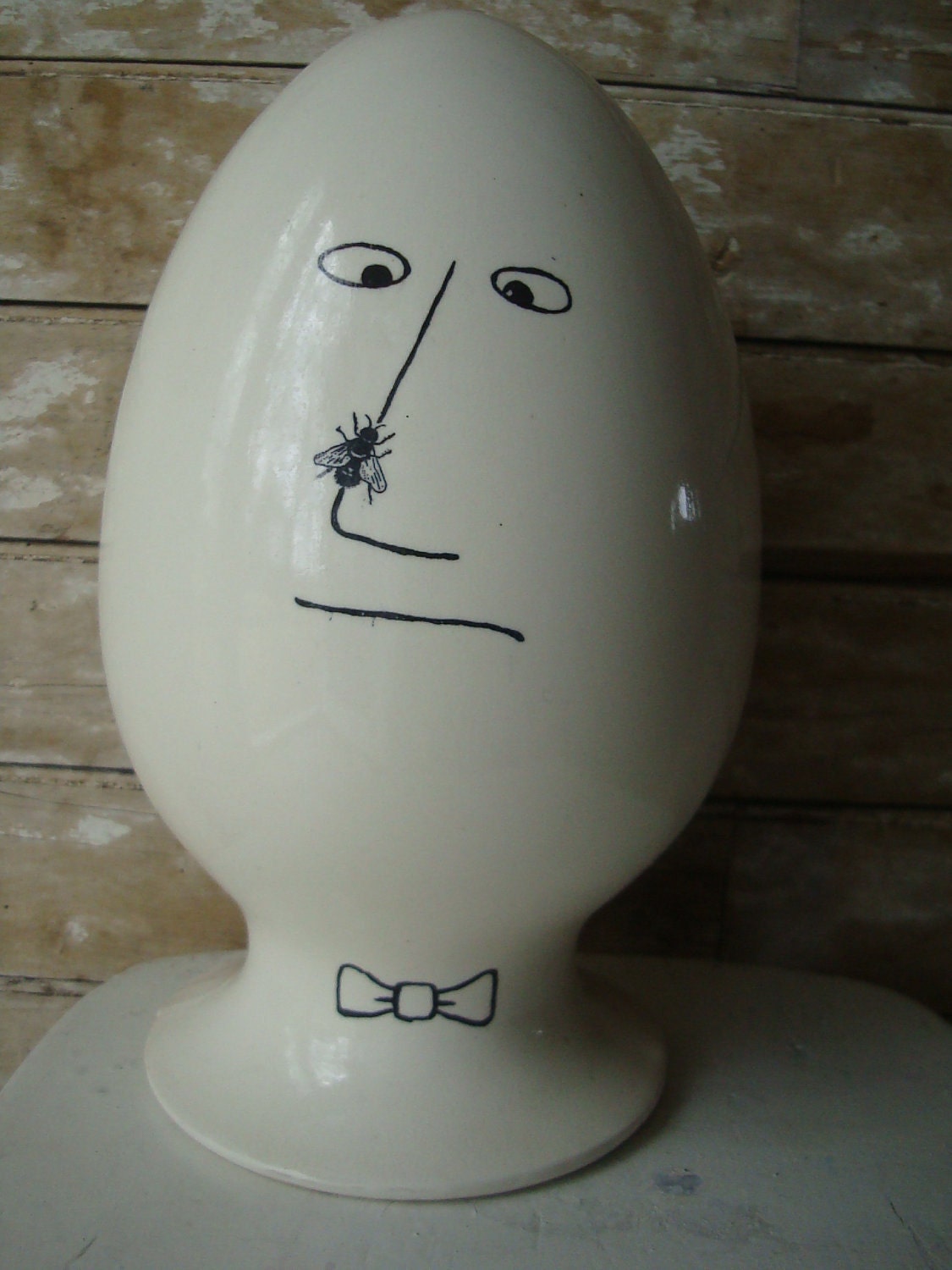 Vintage LaGardo Tackett 1958 Egghead Condom Holder