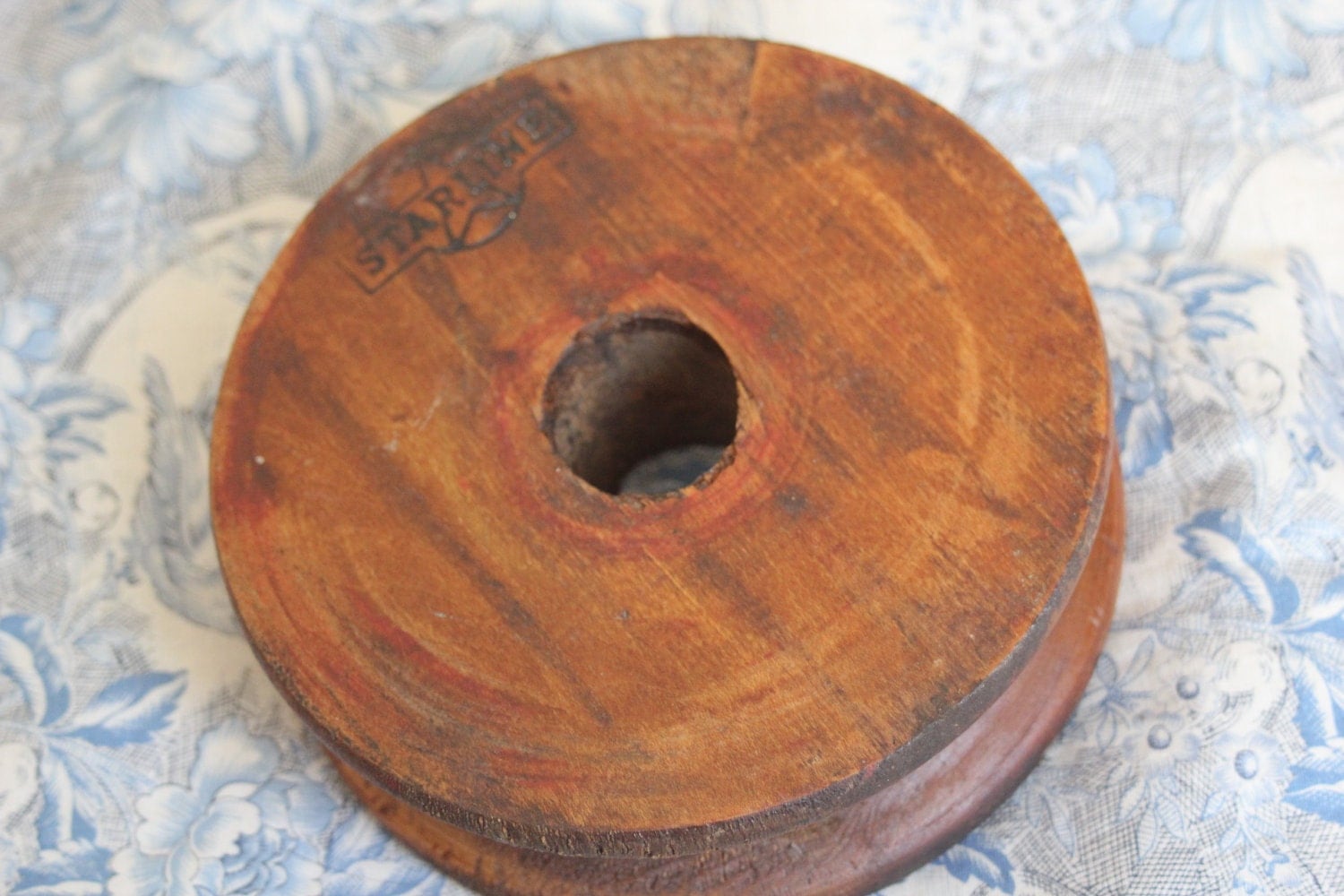 Starline Wooden Pulley Wheel by simplesubtleties on Etsy