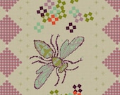 Melody Miller Fabric Ruby Star Spring - Bee in Springtime - 1 Yard