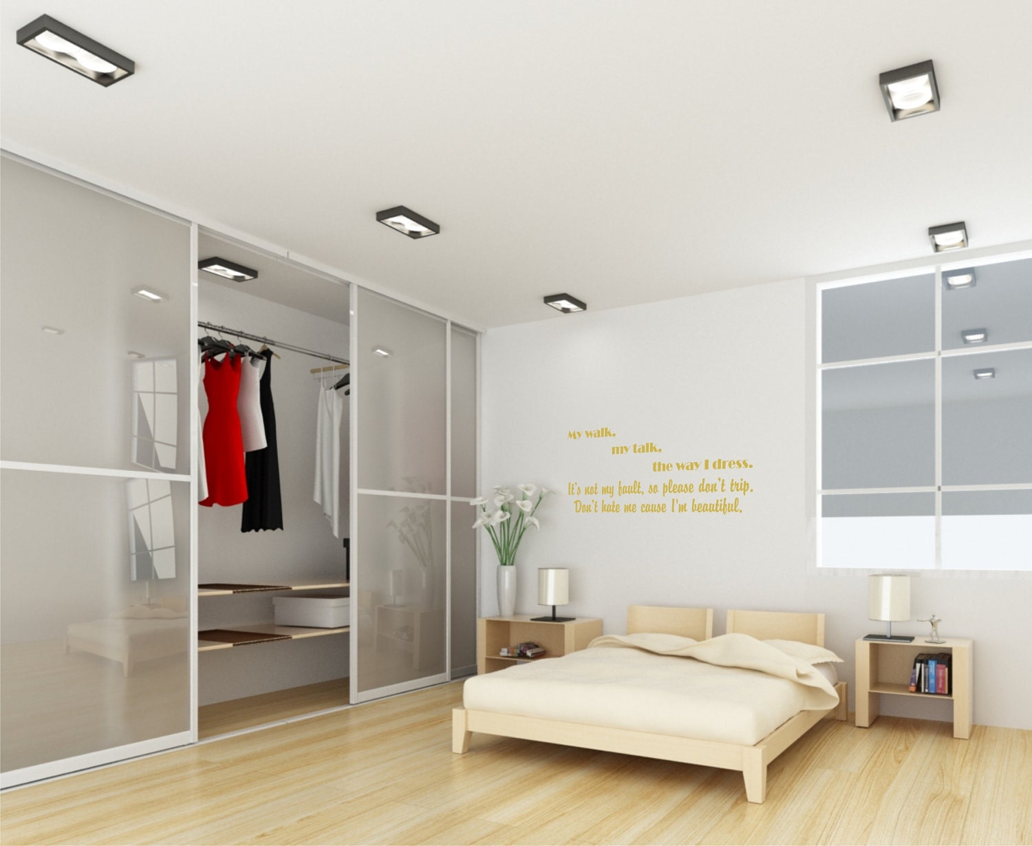 My Walk My Talk The Way I Dress Lil Wayne vinyl wall art decal