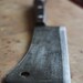 Antique Vintage Industrial Butcher Meat Cleaver Commercial Knife