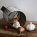 Vintage Industrial Bromwell's Antique Farmhouse Kitchen Flour Sifter