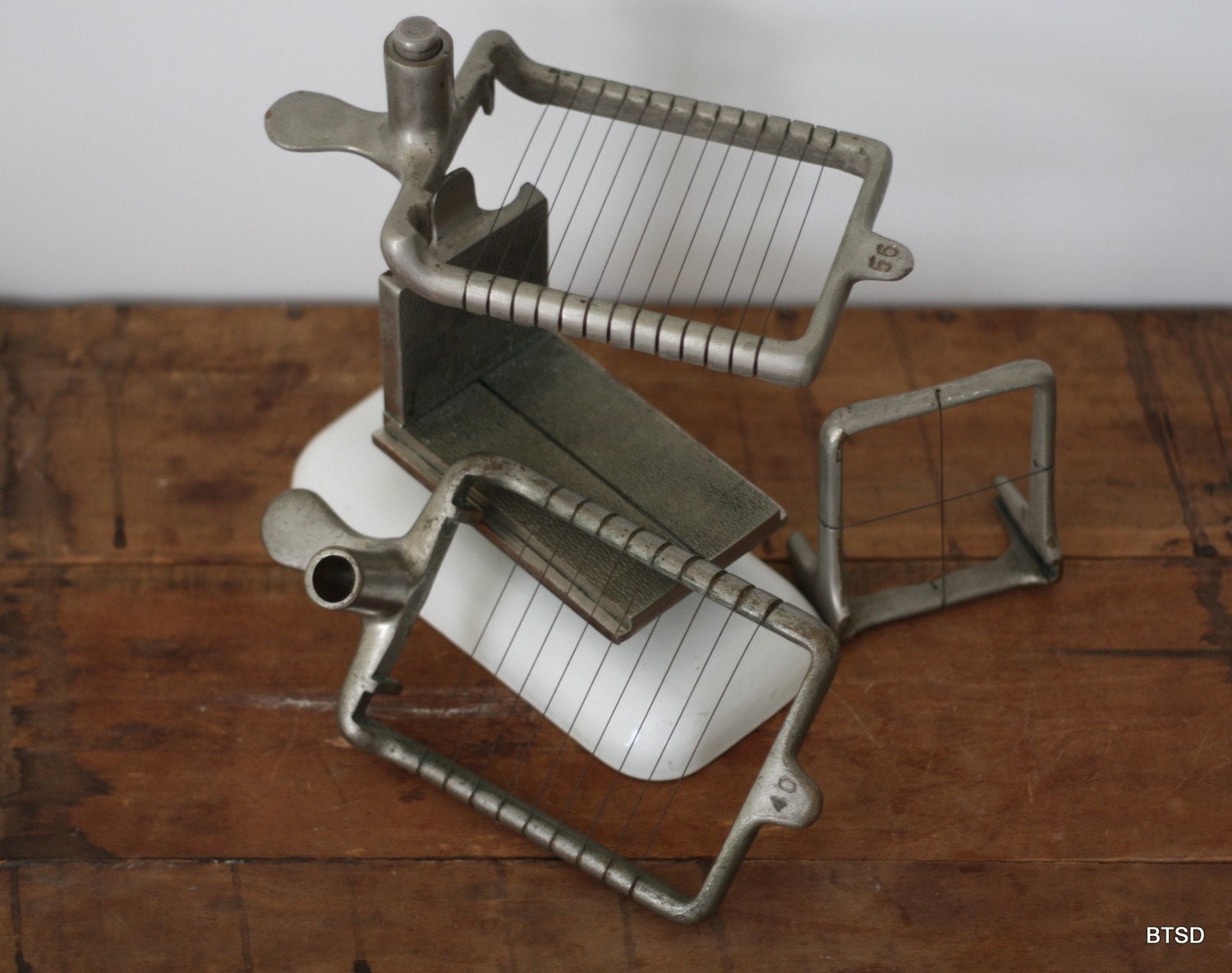 Vintage Industrial Cheese and Butter Slicer Elgin Cleveland Faucet Company Circa 1901