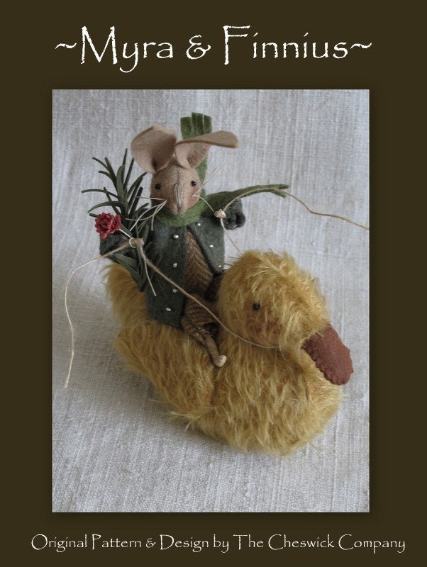 KIT Myra & Finnius Springtime Bunny and Duck by cheswickcompany