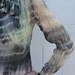 RESERVED FOR JULIA Hand Tie Dyed Vintage Silk Dress
