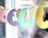6 Foot - Cute Baby Teddy Bears Garland - your choice of colors  -  Party Banner Garland perfect for Parties, Bridal or Baby Showers