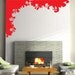 Wall decal CORNER SWIRLS Abstract vinyl art decor stickers by Decals Murals