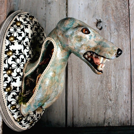 Faux Taxidermy Head (The Metamorphous)