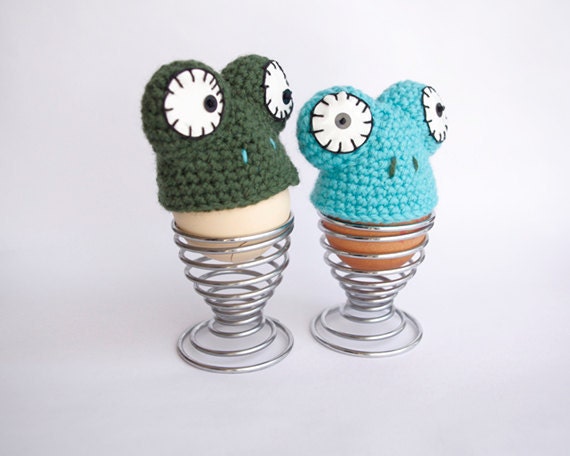 Frog egg cozy Hat crochet Home decor