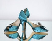 Wedding Shoes - Peacock Teal