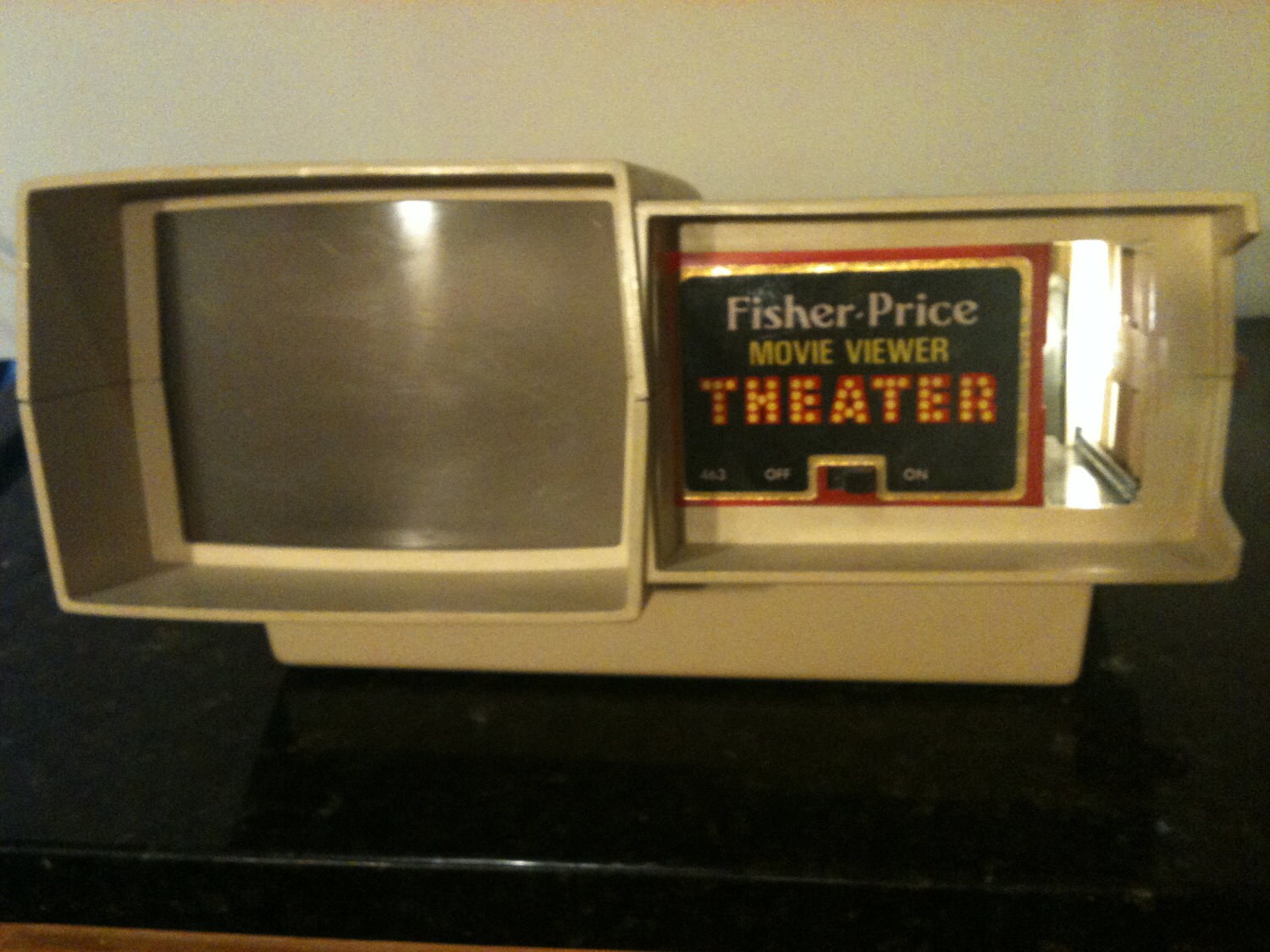 Vintage Fisher Price Movie Viewer Theater