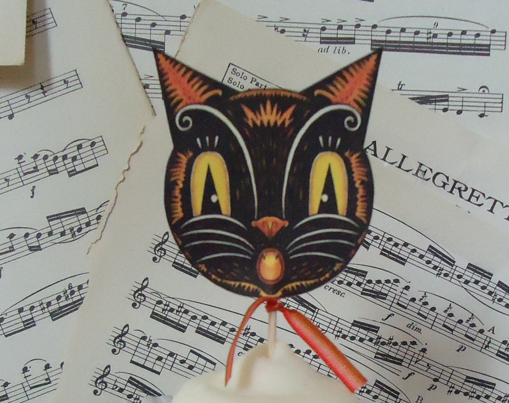 Halloween cupcake toppers