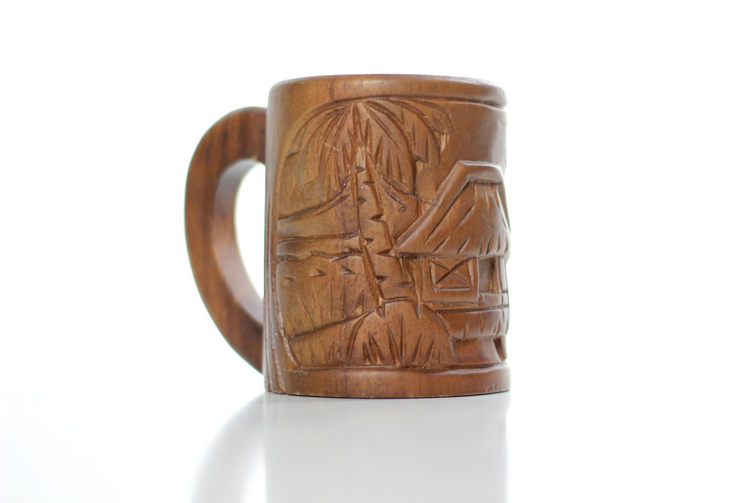 wooden cup