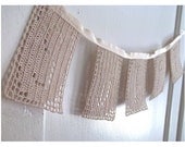 Reduced Price - Swift Crochet Cotton Garland