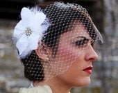 The LENA - vintage bridal head piece