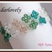 Swarovski Green Vine Bracelet - PDF Tutorial