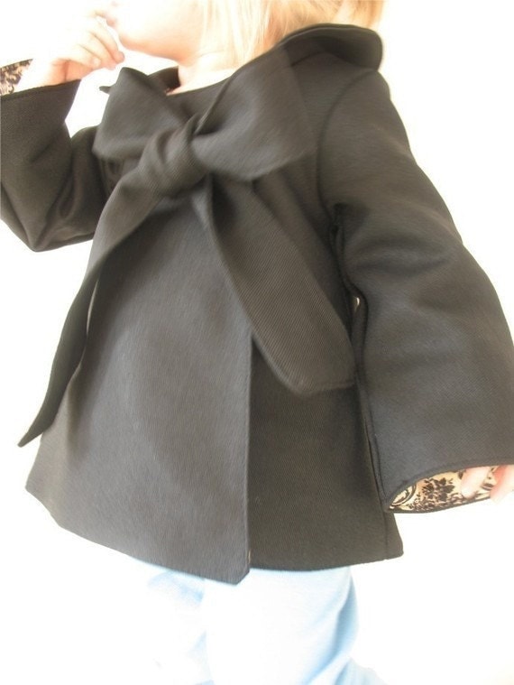 new LIMITED Chic Cocktail Swing Coat  charcoal black 12/18m  ready to ship coat jacket