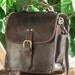 Handcrafted artisan genuine leather messenger bag UNISEX / SALE
