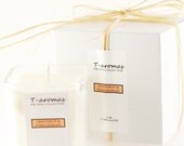 Hand Poured Soy Candle - grapefruit and pomegranate