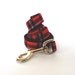 Bowtie Collar -Red preppy-