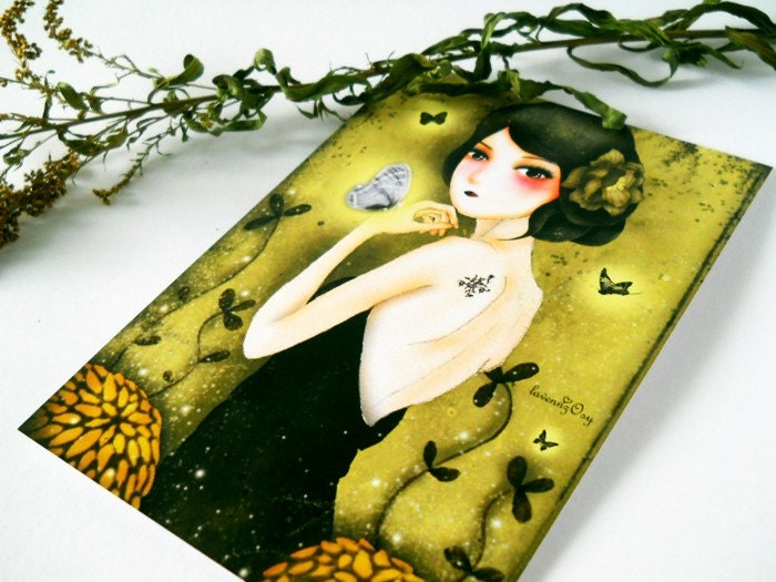 Chrysanthemum Postcard