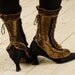 Spats, copper brown colour
