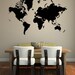 World Map Wall Mural Vinyl Decal