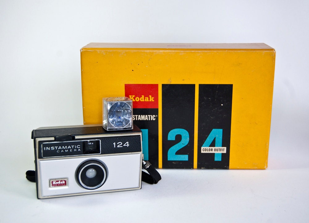 Kodak Instamatic 124 Camera And 126 Film Instant By Craftbangboom