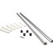 POSTER HANGER. Great for Bus Scrolls, Subway Signs, Transit Posters. Black Aluminum. 20.5 inch