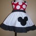 Custom Boutique Clothing Minnie Mouse Jumper Dress