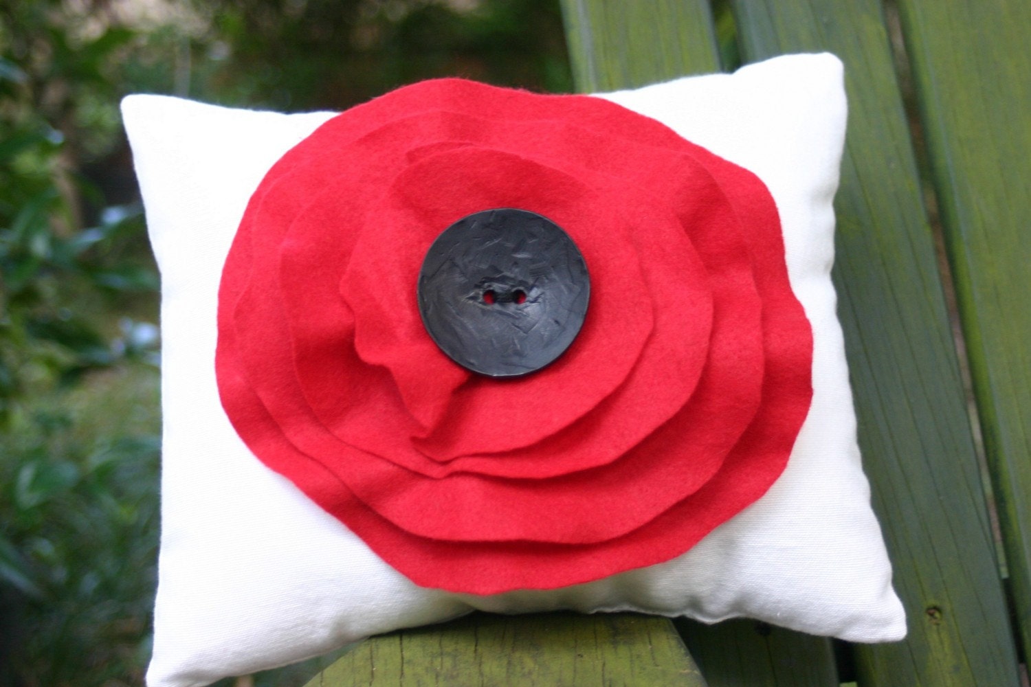 Big Poppy Pillow