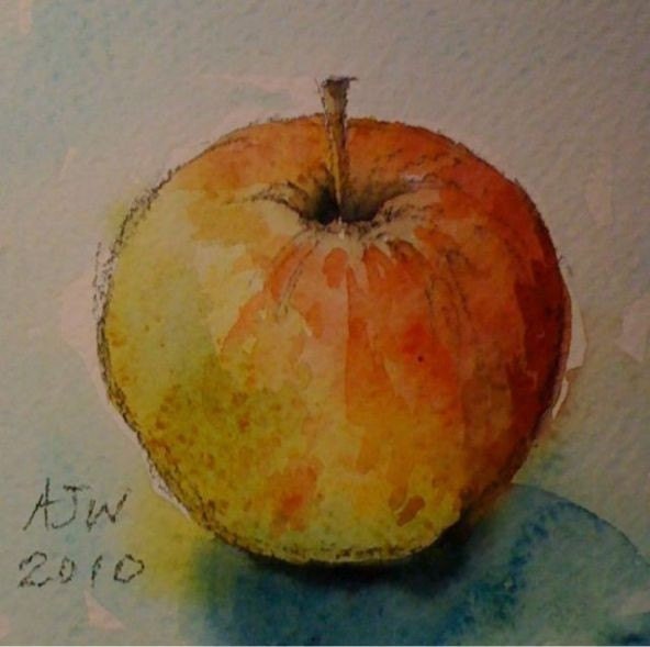 English Apples-the perfect apple size 4.5 in x 4.5 in 12cm x 12cm