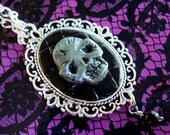 Skull Cameo Necklace