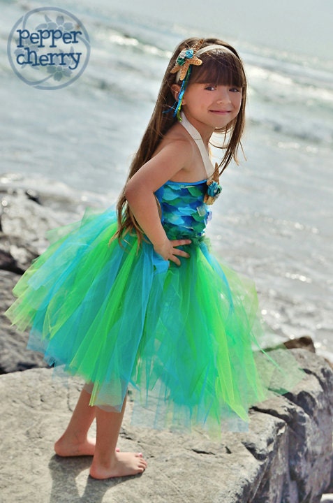 Mermaid Tutu Dress reserved for Yuko