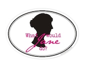 what would jane do oval sticker