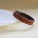 I like big books engraved 1/2" leather bracelet