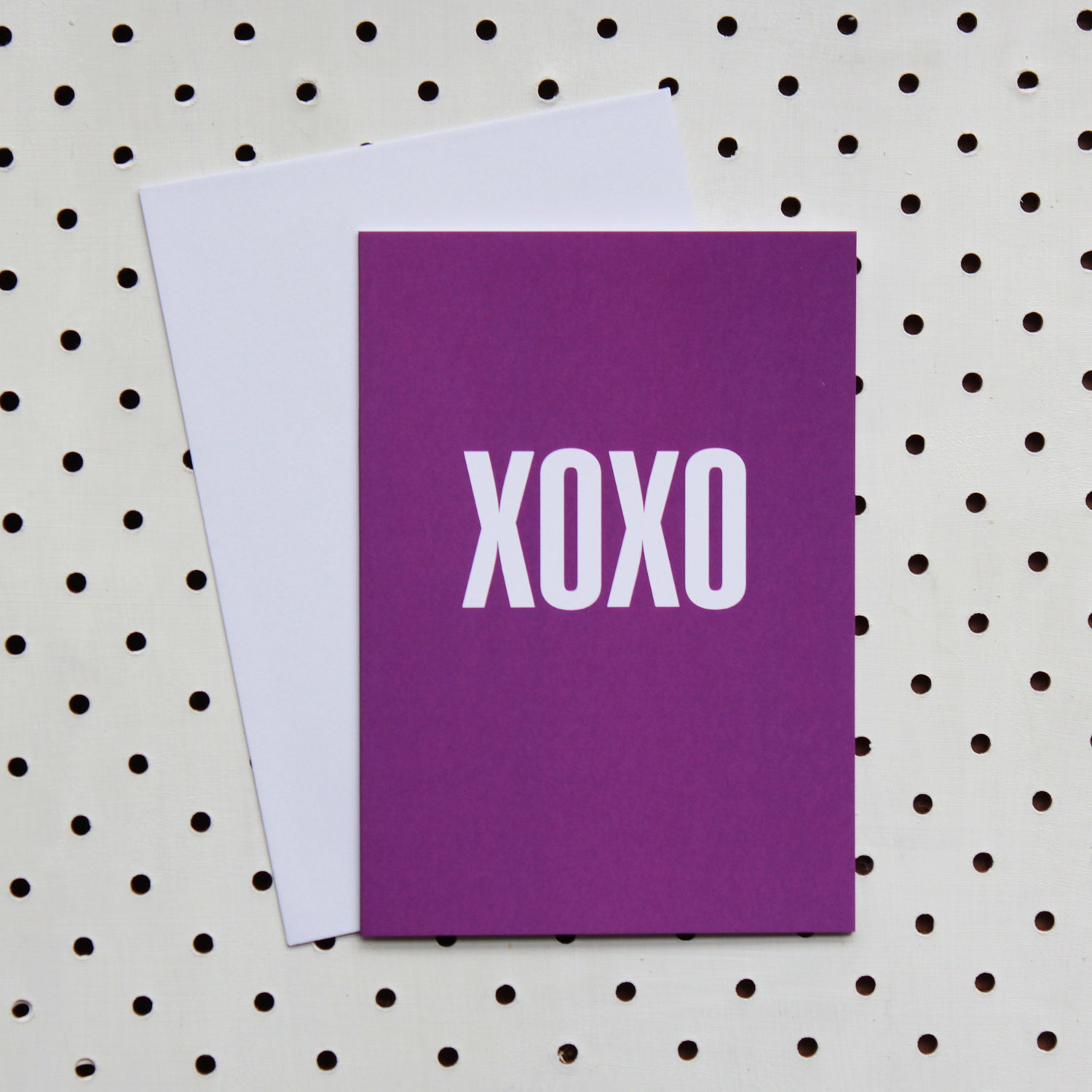 XOXO card