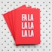 Oi Christmas cards (10pack)