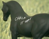 The Original Chalkboard Horse - Pavel