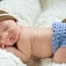 Baby Boy Football Hat and Diaper cover