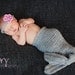 Mermaid Cocoon and Headband