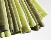 Natural linen napkin set.