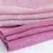 Natural linen napkins. Set of 8.