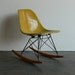 Eames for Herman Miller Fiberglass Side Chair Rocker
