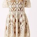 Taylor Swift vintage cute hand-crafted crochet mini Dress Made To Order