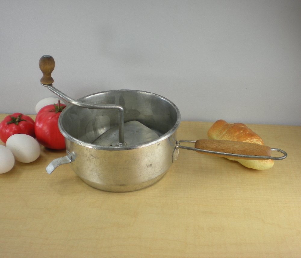 Foley Food Mill Masher Ricer Hand Crank Kitchen by oldetymestore