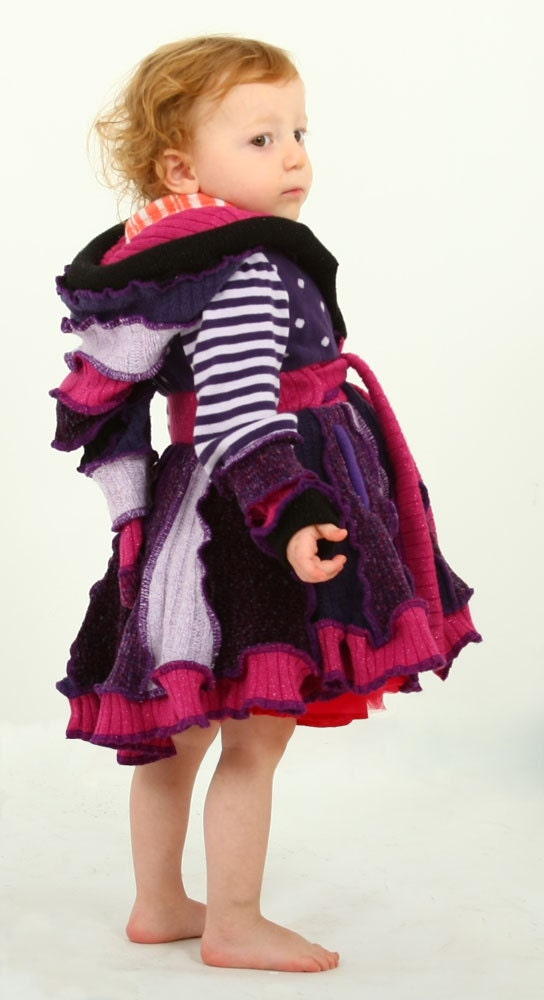 Girls Coat - Puggle Dream Coat - Reserved for Kate